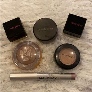Lot of 5 eyeshadows and a eye color stick.